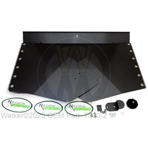 Walker Part # 7500-2 : 7.0 No Catch Deflector Kit (Gray Catcher Box)