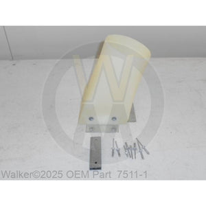 Walker Part # 7511-1 : 7.0 DELIVERY CHUTE W/CLIPS
