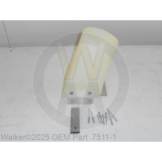 Walker Part # 7511-1 : 7.0 DELIVERY CHUTE W/CLIPS