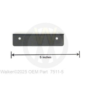 Walker Part # 7511-5 : Outside Chute Cover Lip