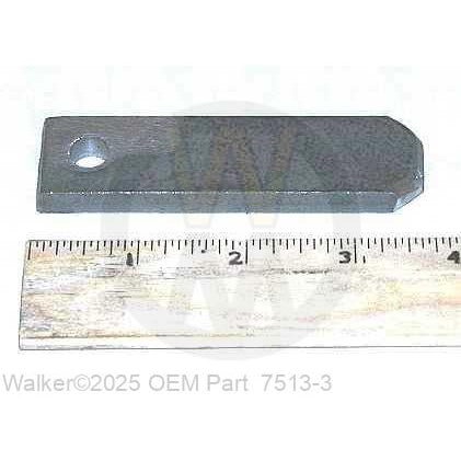 Walker Part # 7513-3 : Mounting Frame Doubler 7.0