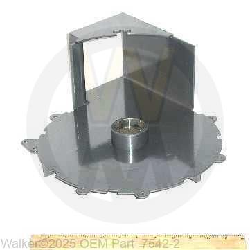 Walker Part # 7542-2 : BLOWER BACK PLATE (10.5)