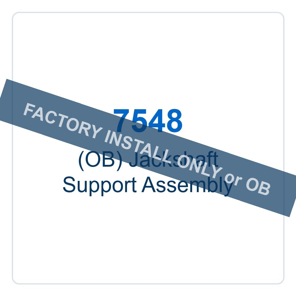 Walker Part # 7548 : (OB) Jackshaft Support Assembly