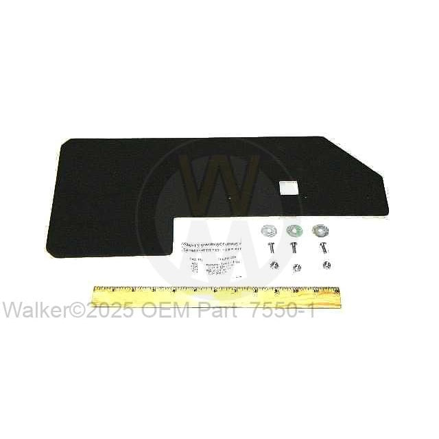 Walker Part # 7550-1 : DEBRIS FLAP KIT