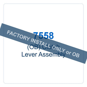 Walker Part # 7558 : (OB) Clutch Lever Assembly