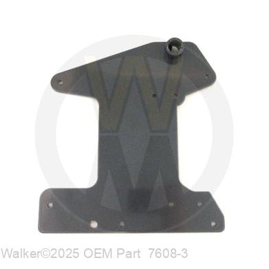 Walker Part # 7608-3 : Hinge Plate L/H