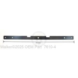 Walker Part # 7610-4 : Catcher Dump Flap Spacer 7.0