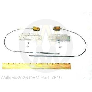 Walker Part # 7619 : CABLE GUIDE KIT