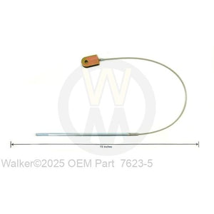 Walker Part # 7623-5 : Power Dump Cable 7.0 Gray Box