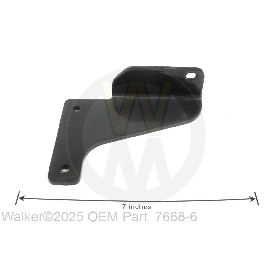 Walker Part # 7668-6 : SNOW CAB MOUNT, HI-DUMP