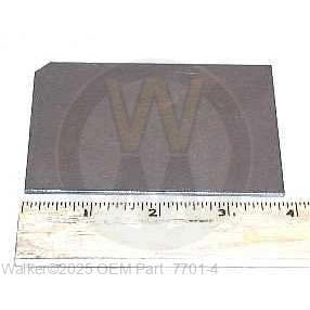Walker Part # 7701-4 : BOX PLATE