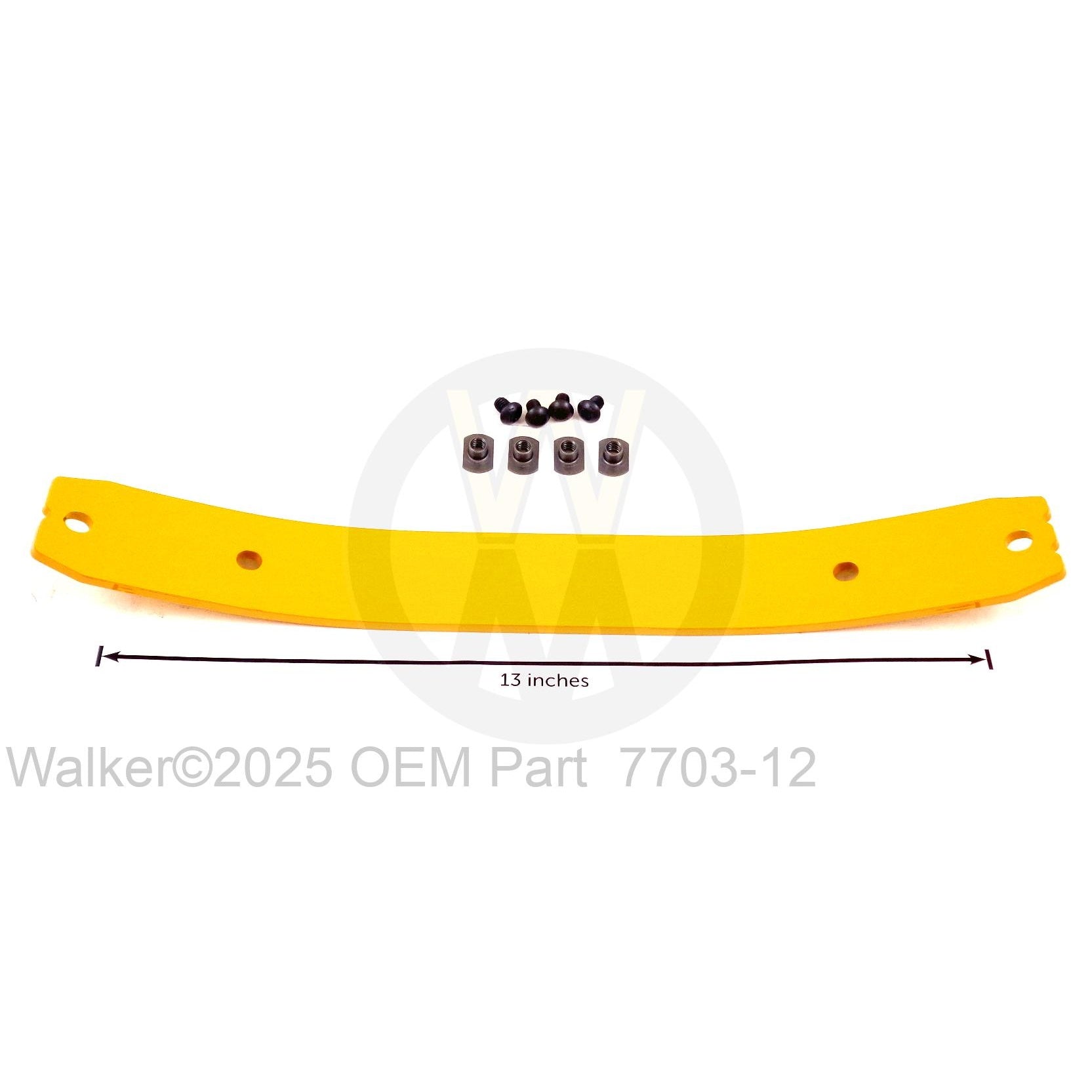 Walker Part # 7703-12 : Replaceable Wear Edge Kit/DS56