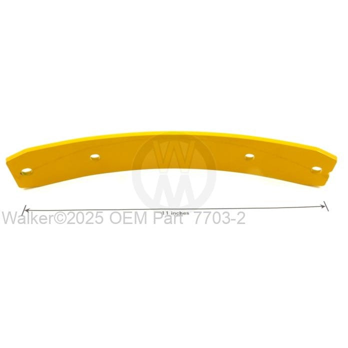 Walker Part # 7703-2 : Replaceable Wear Edge/DM52