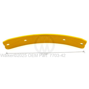 Walker Part # 7703-42 : Replaceable Wear Edge DM/DC42