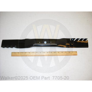 Walker Part # 7705-20 : Blade 25' RH/Mulch (SU to 7705-58)