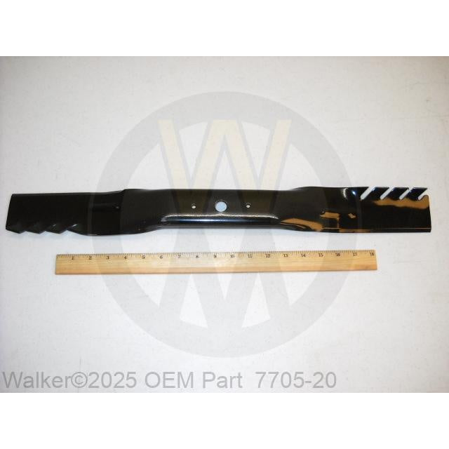Walker Part # 7705-20 : Blade 25' RH/Mulch (SU to 7705-58)