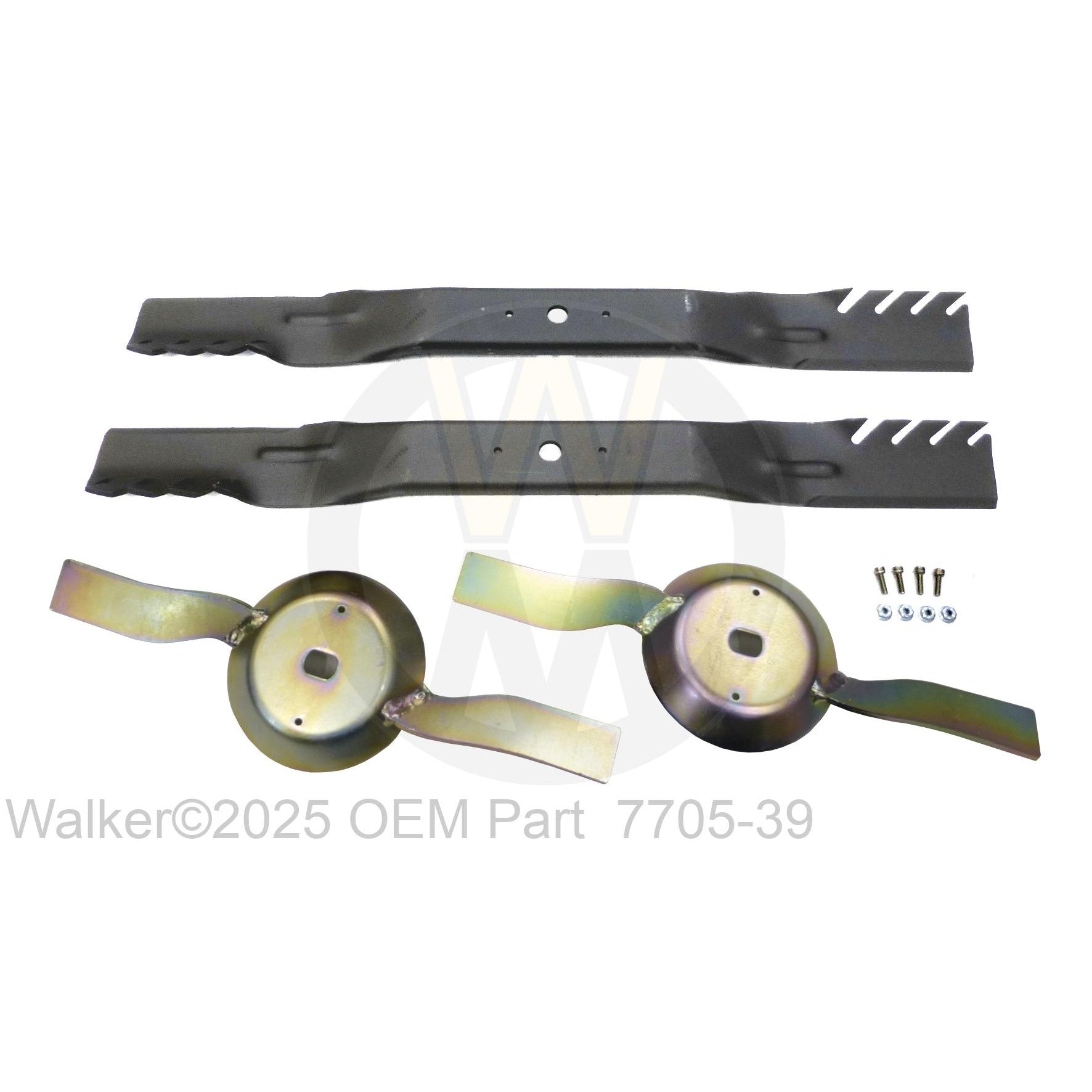 Walker Part # 7705-39 : (SU7705-46)DM52 Blade Set W/Hubs