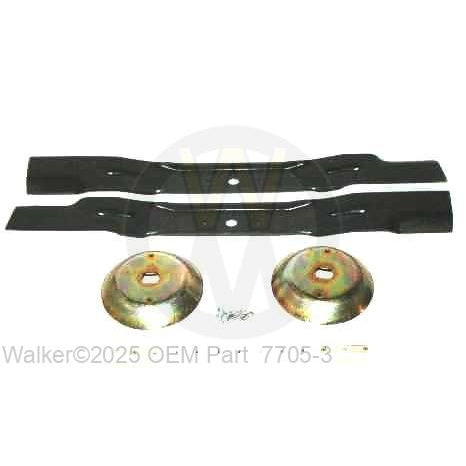 Walker Part # 7705-3 : 48GHS BLADE SET WHUBS