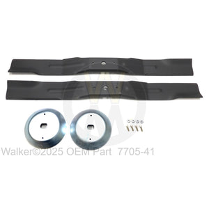 Walker Part # 7705-41 : DC52 Blade Set W/Hubs