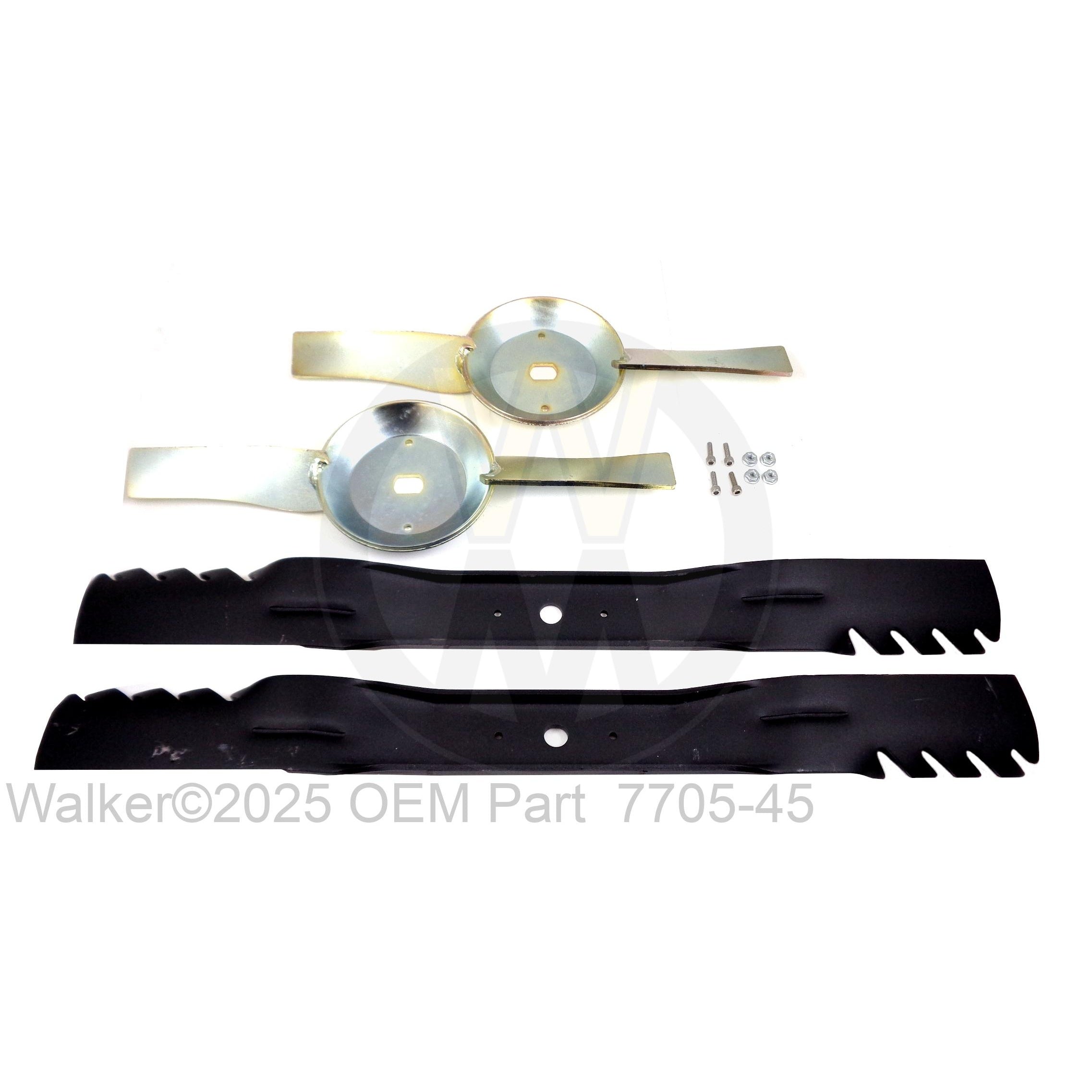 Walker Part # 7705-45 : DML48 Blade Set W/Hubs