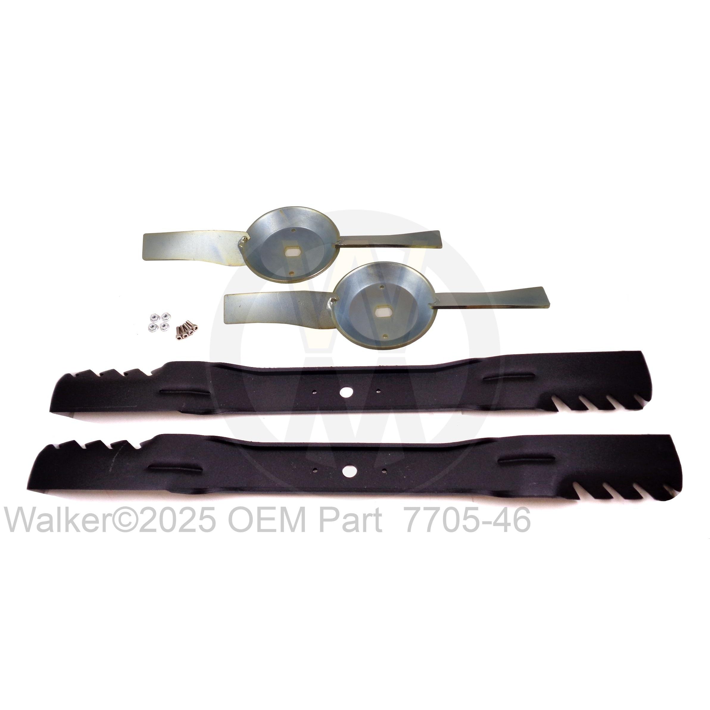 Walker Part # 7705-46 : 4DM52 Blade Set W/Hubs