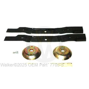 Walker Part # 7705-5 : 48SD BLADE SET W/HUBS