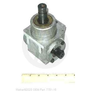 Walker Part # 7751-15 : TEE GEARBOX/SHEAR/1/FLANGE (1.2:1)