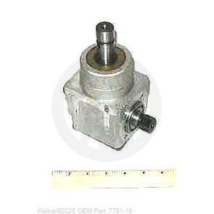 Walker Part # 7751-16 : Tee Gearbox/Shearless/FL