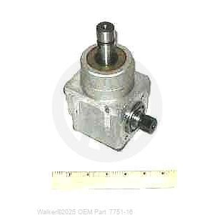 Walker Part # 7751-16 : Tee Gearbox/Shearless/FL