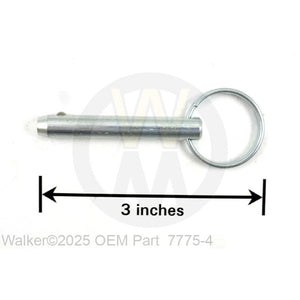 Walker Part # 7775-4 : Detent Pin 5/16 x 1-1/2