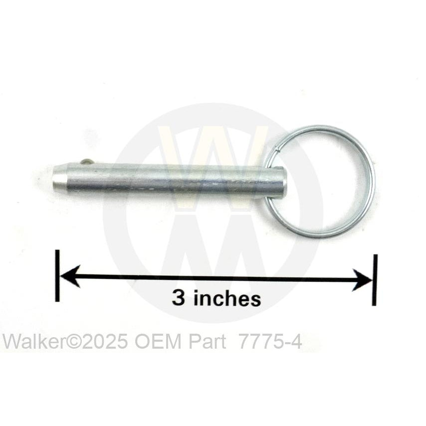 Walker Part # 7775-4 : Detent Pin 5/16 x 1-1/2