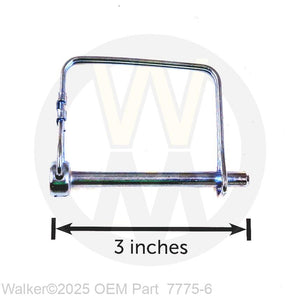Walker Part # 7775-6 : WIRE LOCK PIN (2-1/2')