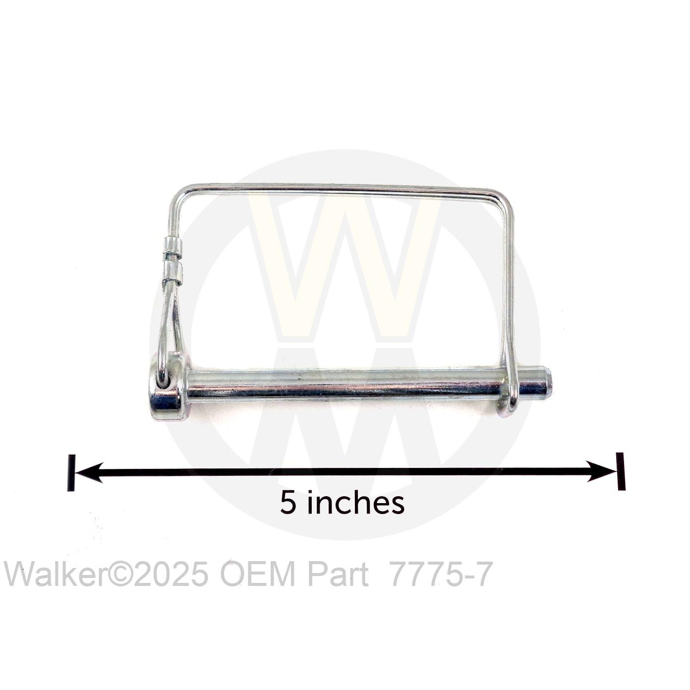 Walker Part # 7775-7 : WIRE LOCK PIN (3')