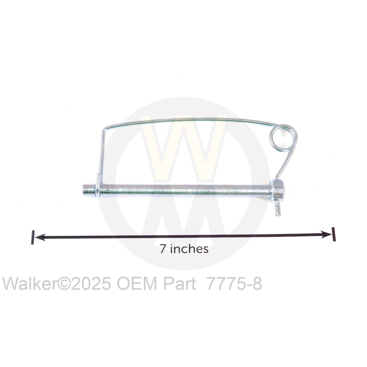Walker Part # 7775-8 : WIRE LOCK PIN (4')