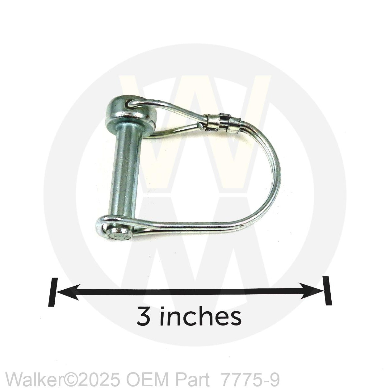 Walker Part # 7775-9 : Wire Lock Pin(5/16x1-3/8)
