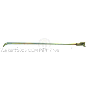 Walker Part # 7786 : 48 DECK LIFT ROD