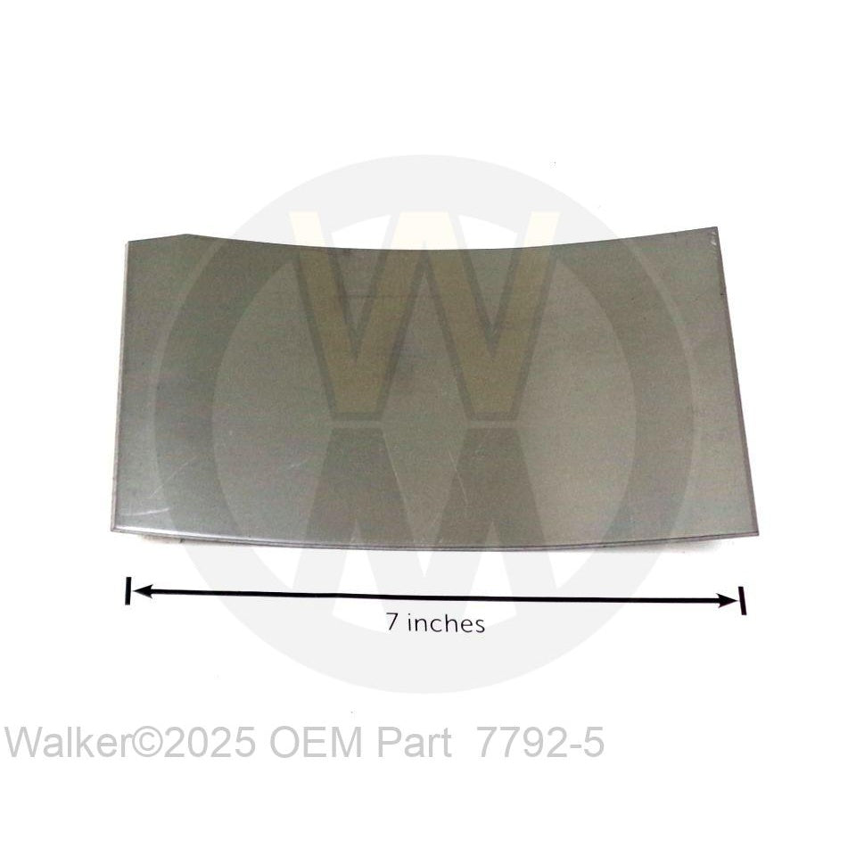 Walker Part # 7792-5 : DECK SKIRT FRONT/LH