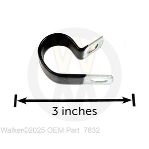 Walker Part # 7832 : WIRE CLAMP (3/16x#10)