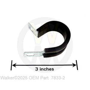 Walker Part # 7833-2 : CABLE CLAMP (1X1/4)