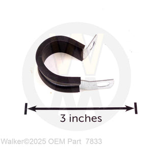 Walker Part # 7833 : CABLE CLAMP (7/8x1/4)