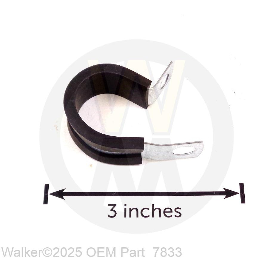 Walker Part # 7833 : CABLE CLAMP (7/8x1/4)