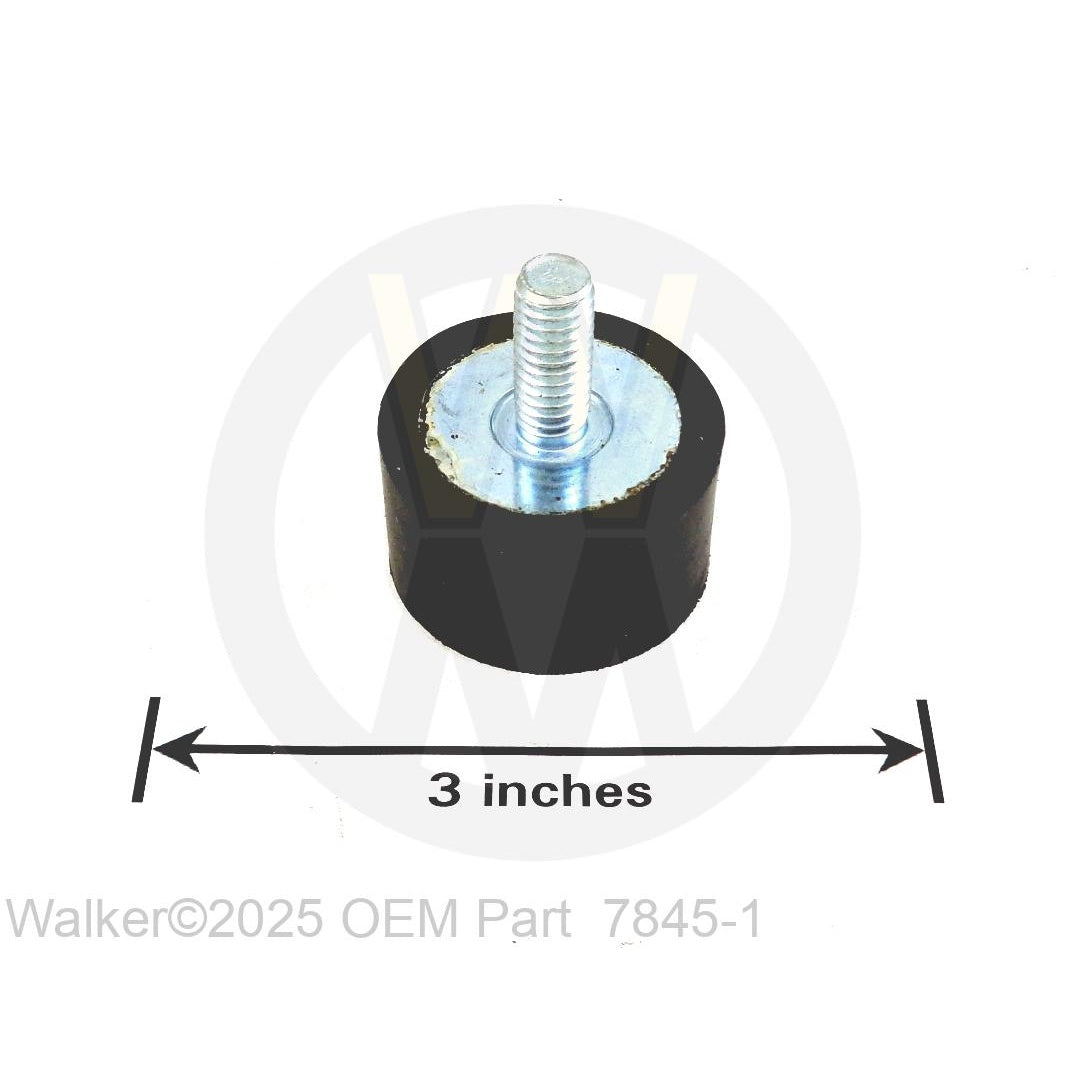 Walker Part # 7845-1 : Rubber Bumper (1.375X.750)