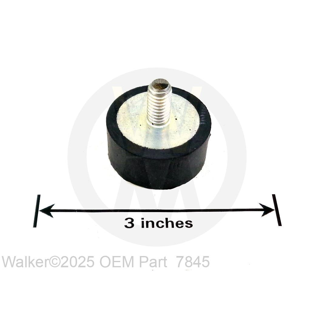 Walker Part # 7845 : RUBBER BUMPER (1.375x.63)
