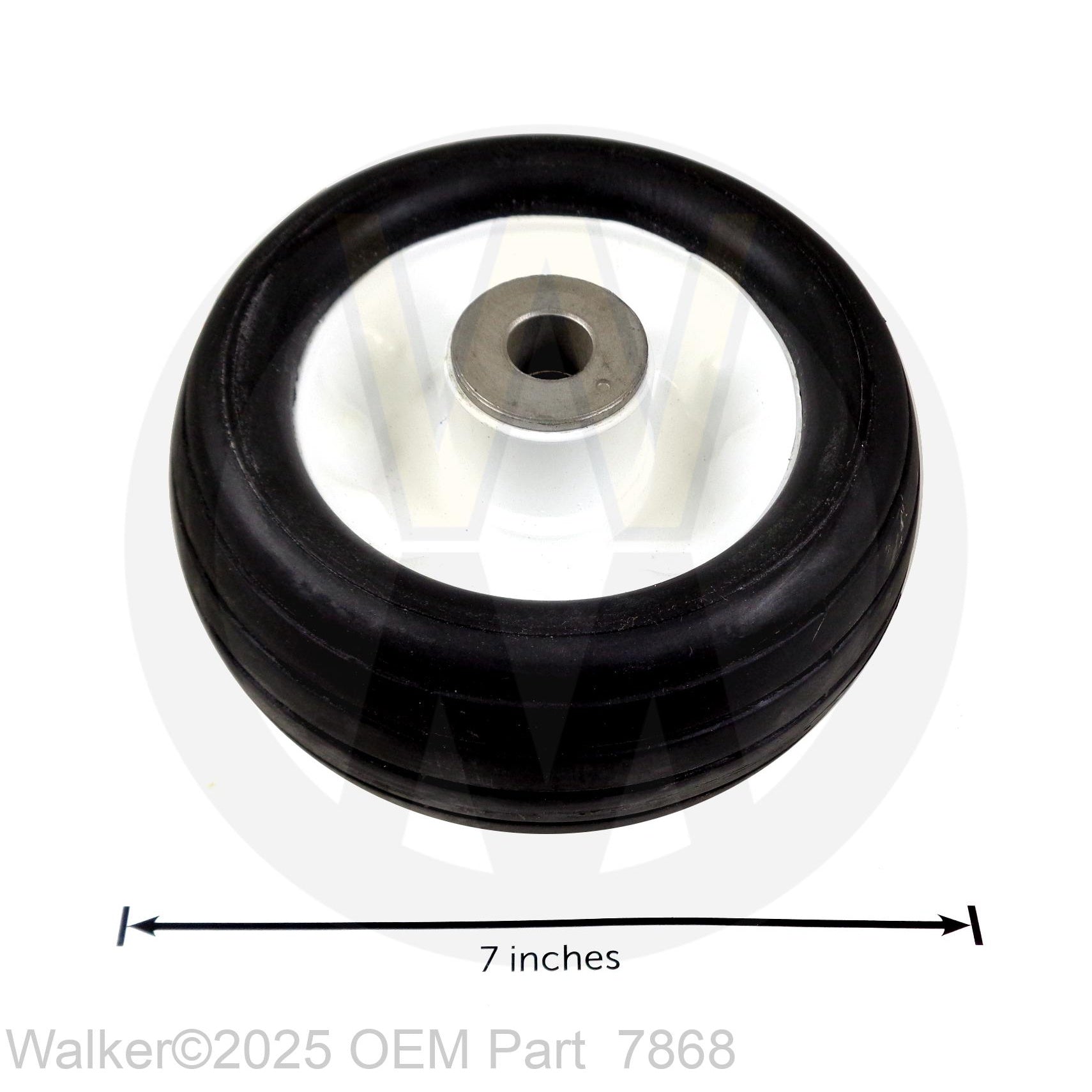 Walker Part # 7868 : 74SD CASTER WHEEL/REAR