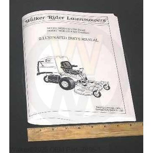 Walker Part # 7895-1 : PARTS MANUAL/DBOUND/93