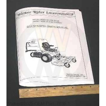 Walker Part # 7895-1 : PARTS MANUAL/DBOUND/93