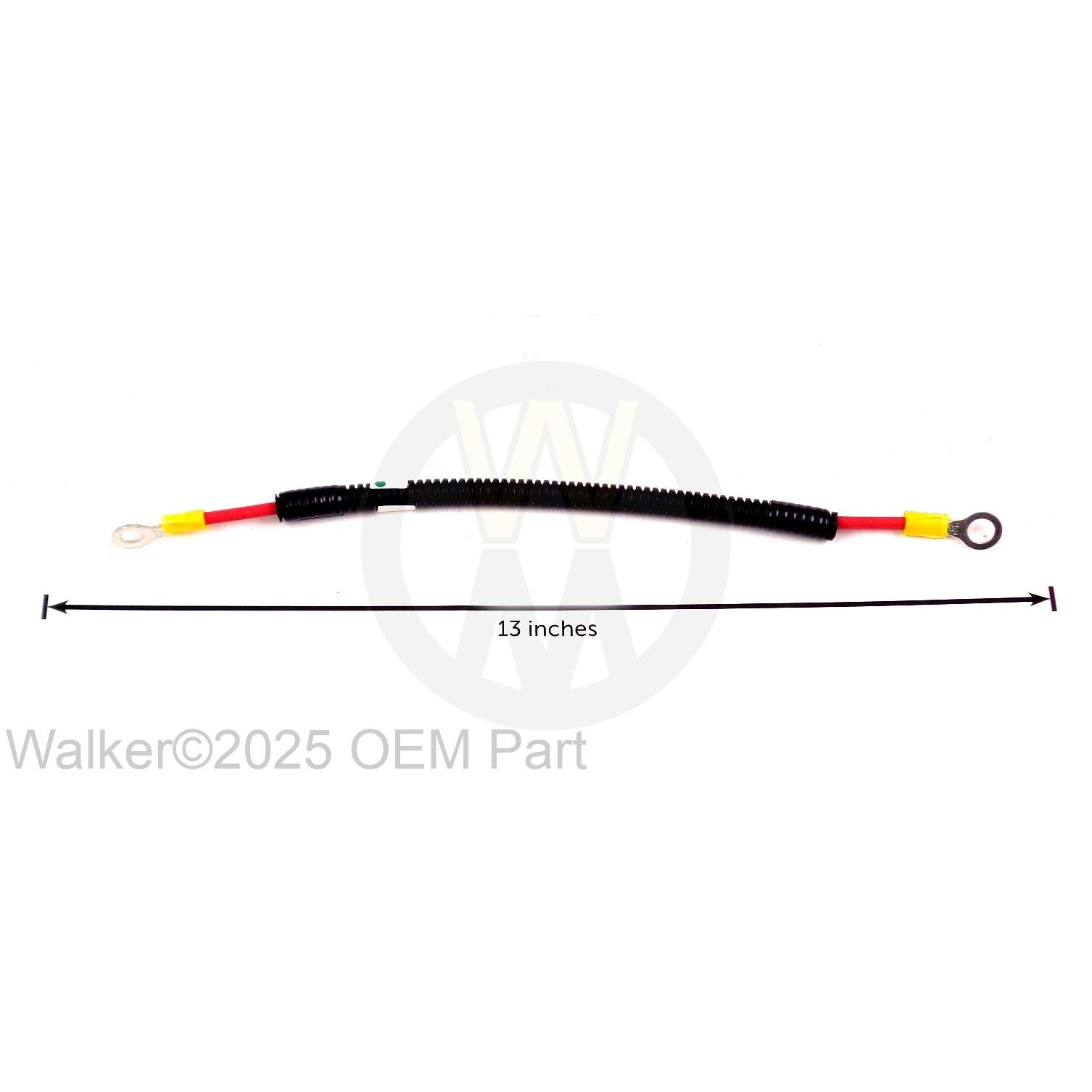 Walker Part # 7938 : LEAD WIRE, BATTERY CHARGE