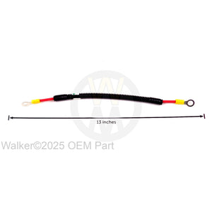 Walker Part # 7938 : LEAD WIRE, BATTERY CHARGE