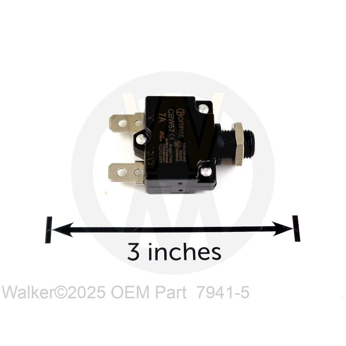 Walker Part # 7941-5 : CIRCUIT BREAKER (7AMP)