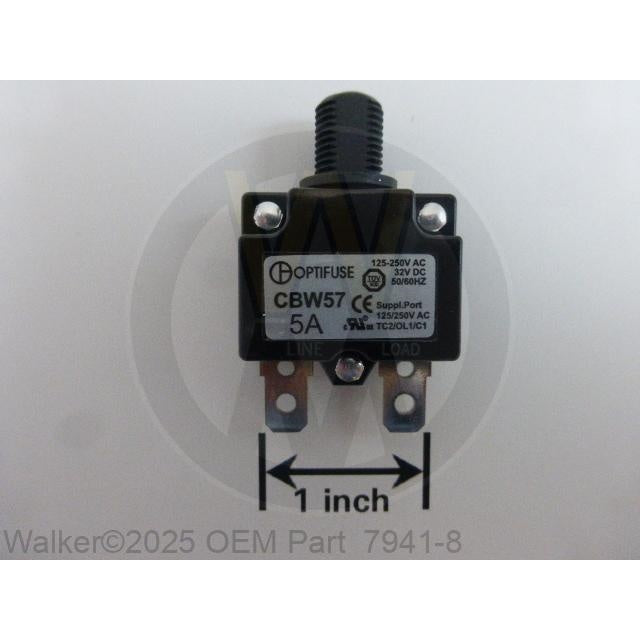 Walker Part # 7941-8 : Circuit Breaker (5AMP)